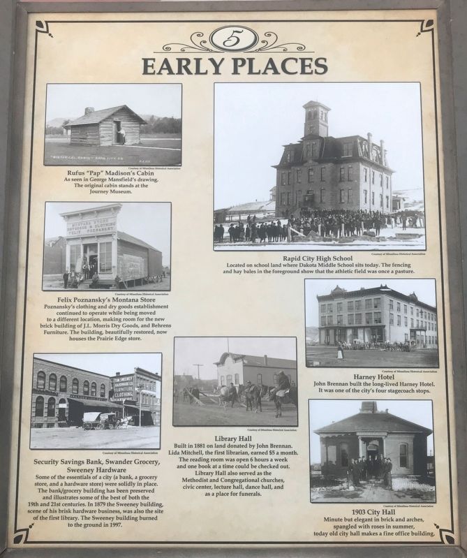 Early Places Marker. Click for full size. Early Places Marker image. Click for full size.