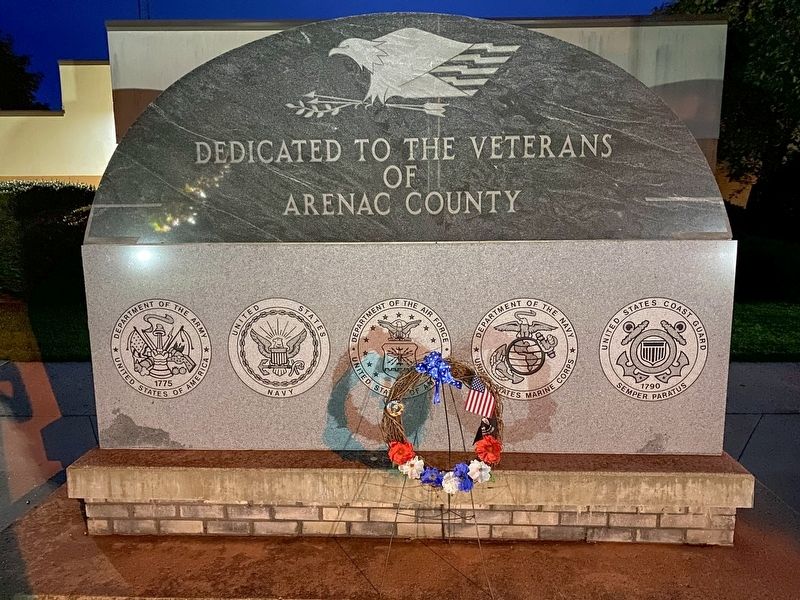 Arenac County Veterans Memorial image. Click for full size.