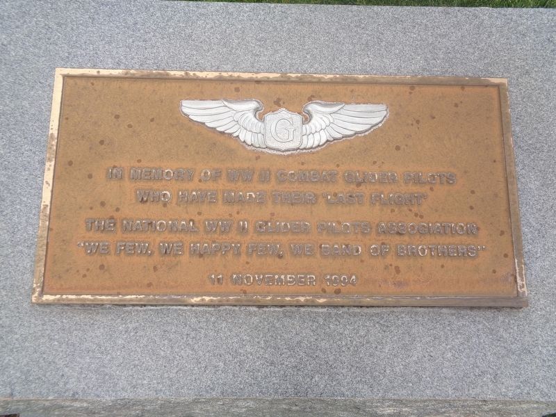 Glider Pilots Memorial image. Click for full size.