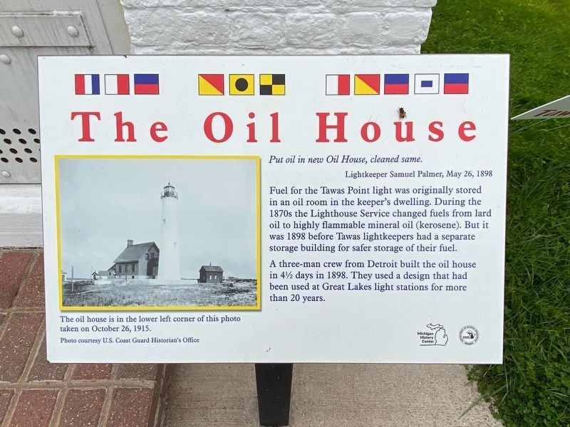 Oil House Marker image. Click for full size.