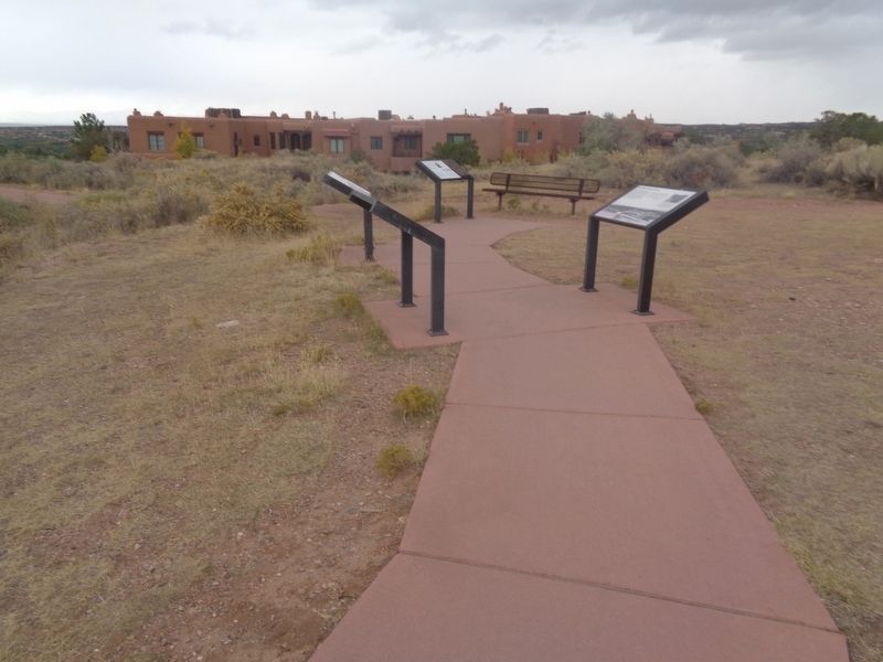 Invasion of Santa Fe Marker. Click for full size. Invasion of Santa Fe Marker image. Click for full size.