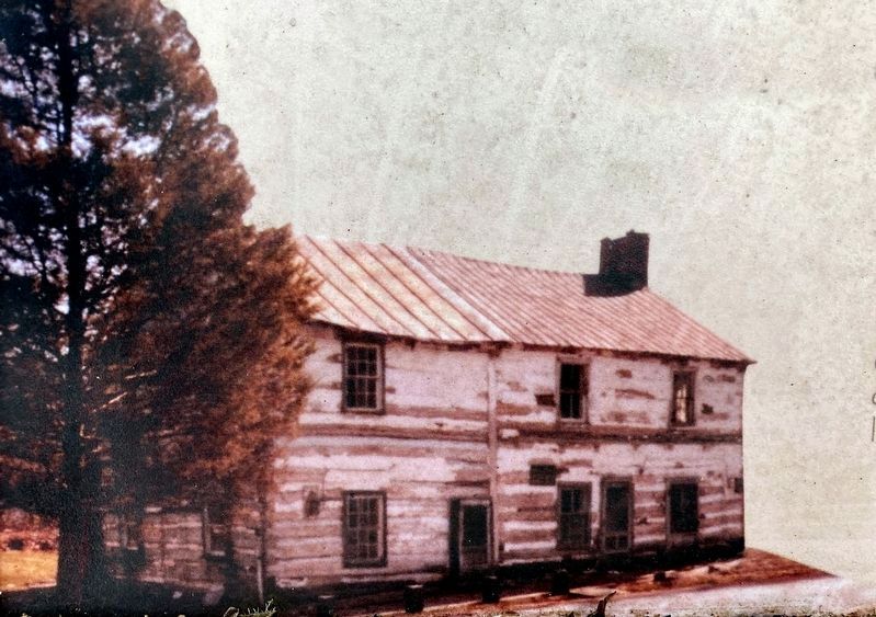 The Collier's Log House image. Click for full size.