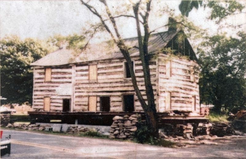 The Collier's Log House image. Click for full size.