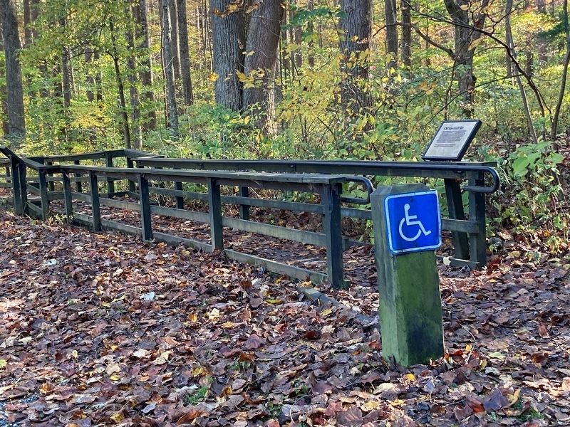 Old Sawmill Site Marker. Click for full size. Old Sawmill Site Marker image. Click for full size.