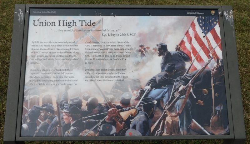 Union High Tide Marker image. Click for full size.