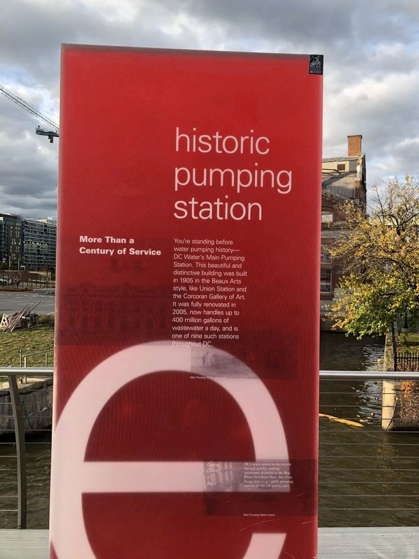 Historic Pumping Station Marker image. Click for full size.