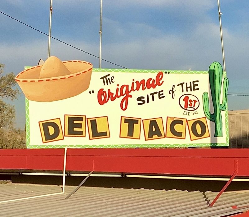 Original Del Taco Marker image. Click for full size.