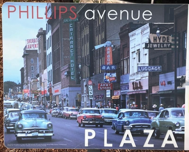Phillips Avenue Plaza Marker image. Click for full size.