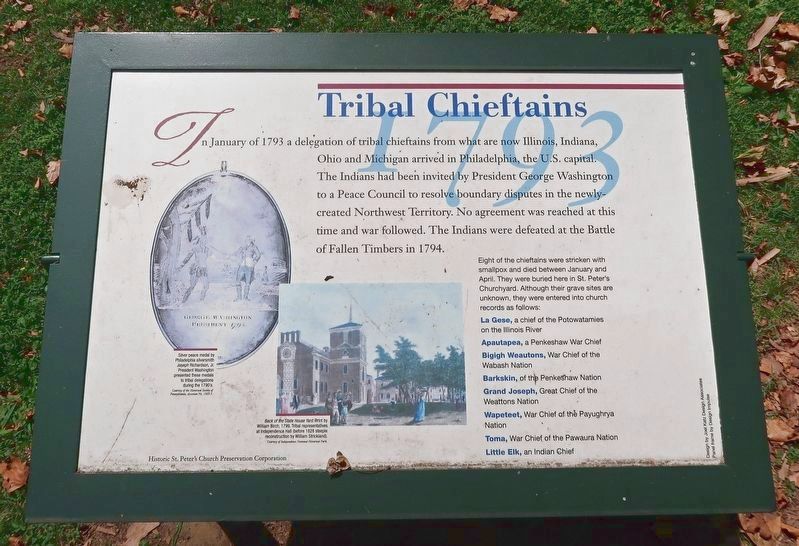 Tribal Chieftains Marker image. Click for full size.