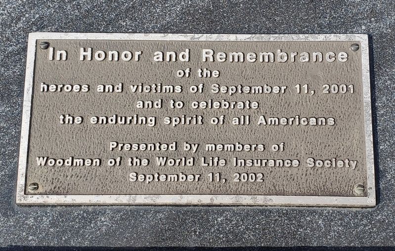 In Honor and Remembrance Marker. Click for full size. In Honor and Remembrance Marker image. Click for full size.