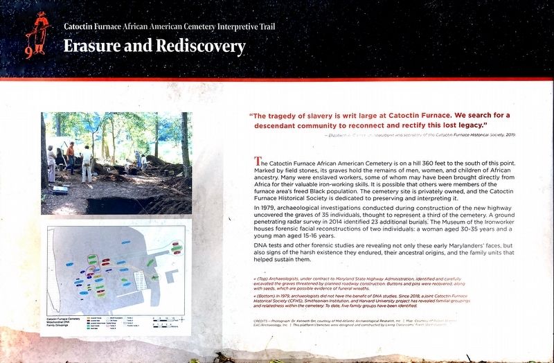 Erasure and Rediscovery Marker image. Click for full size.