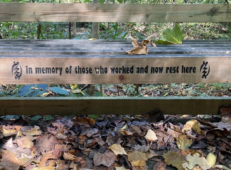 In Memory of Those Who Worked and Now Rest Here. Click for full size. In Memory of Those Who Worked and Now Rest Here image. Click for full size.