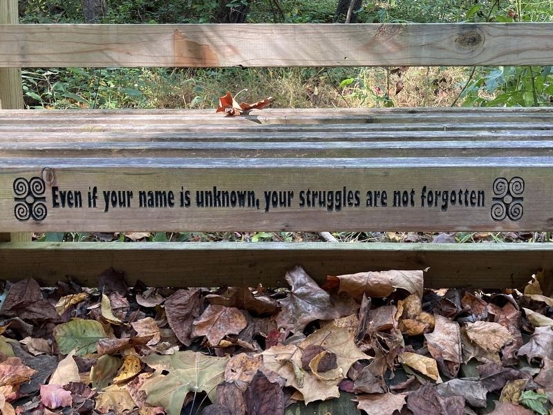 Even If Your Name is Unknown,<br>Your Struggles are Not Forgotten image. Click for full size.