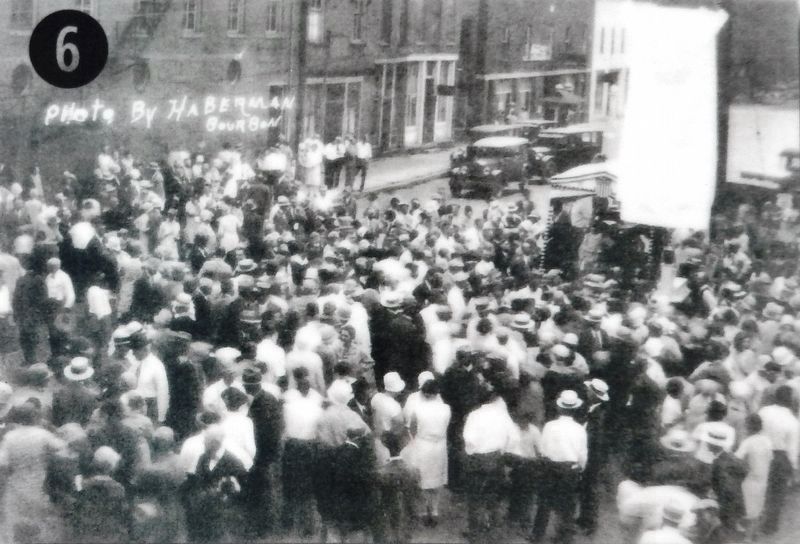 Marker detail: Town Pump Memorial Dedication<br>June 30, 1929 image. Click for full size.