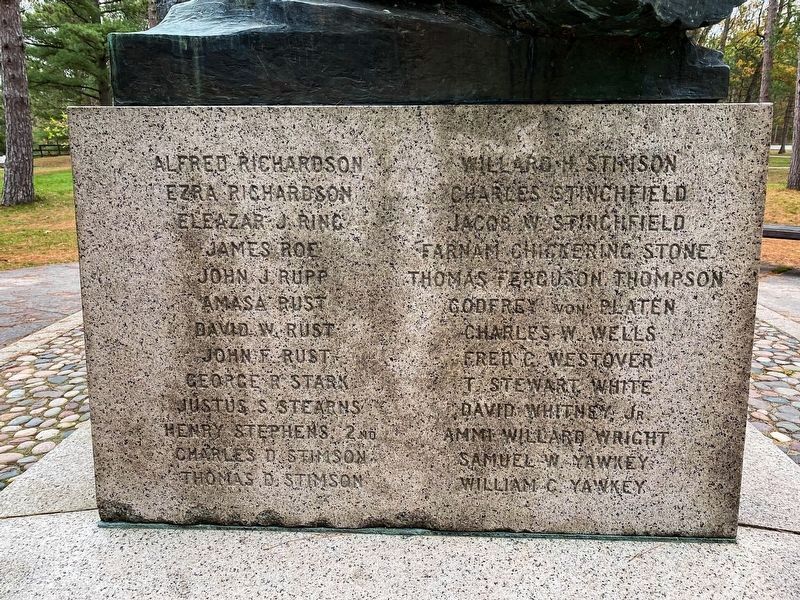 Lumberman’s Monument. Click for full size. Lumberman’s Monument image. Click for full size.