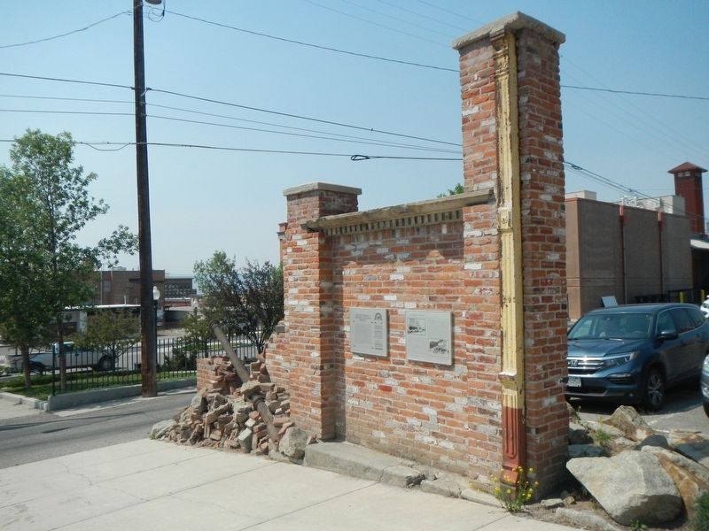 Butte Miner's #1 Union Hall Marker image. Click for full size.