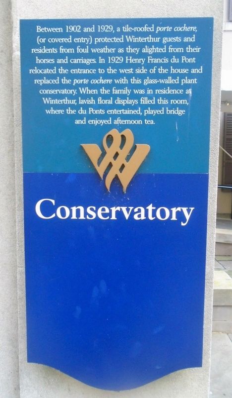 Conservatory Marker image. Click for full size.