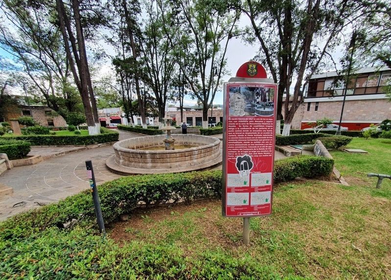 Heroes of 1847 Garden and Marker image. Click for full size.