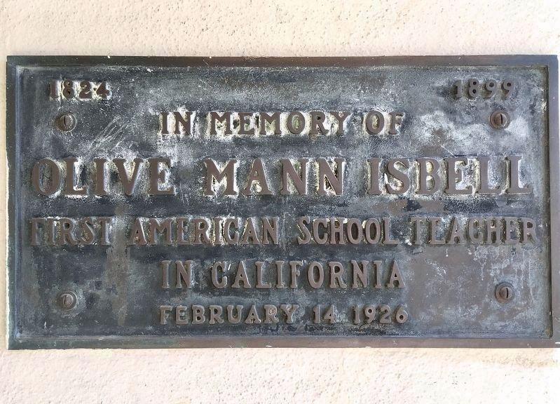 Isbell School Marker image. Click for full size.