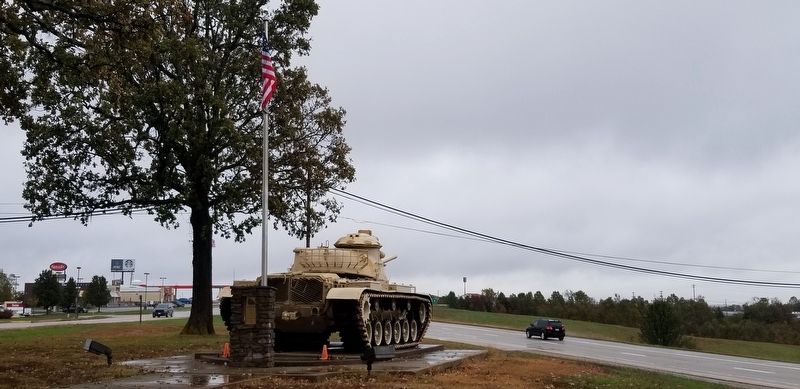 The street view of the "Grow With Us" Marker and the tank. Click for full size. The street view of the "Grow With Us" Marker and the tank image. Click for full size.