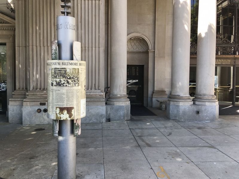 Biltmore Hotel Marker image. Click for full size.