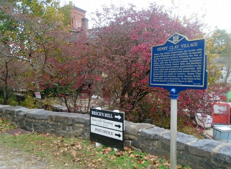 Henry Clay Village Marker image. Click for full size.