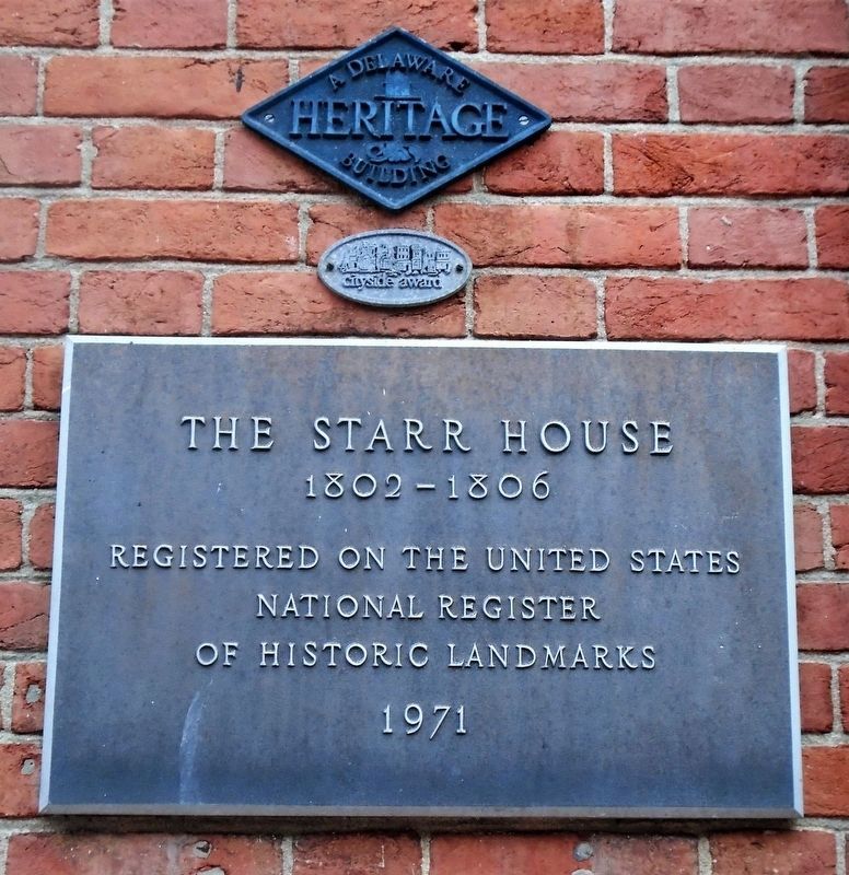 The Starr House Markers image. Click for full size.