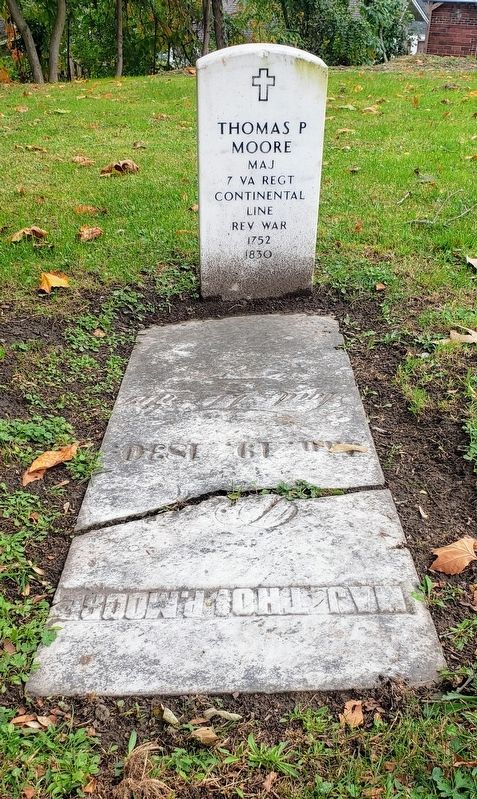 Grave of Major Thomas P. Moore image. Click for full size.