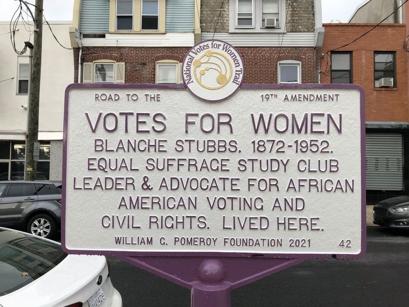 Votes for Women Marker image. Click for full size.