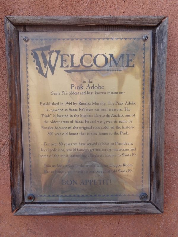 Welcome to the Pink Adobe Marker image. Click for full size.