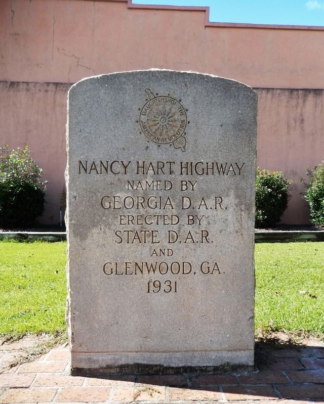 Nancy Hart Highway Marker image. Click for full size.