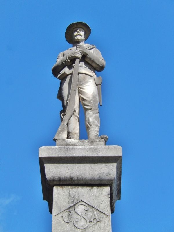 Dodge County Confederate Monument image. Click for full size.