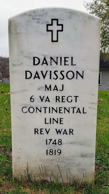 Daniel Davisson Grave image. Click for full size.