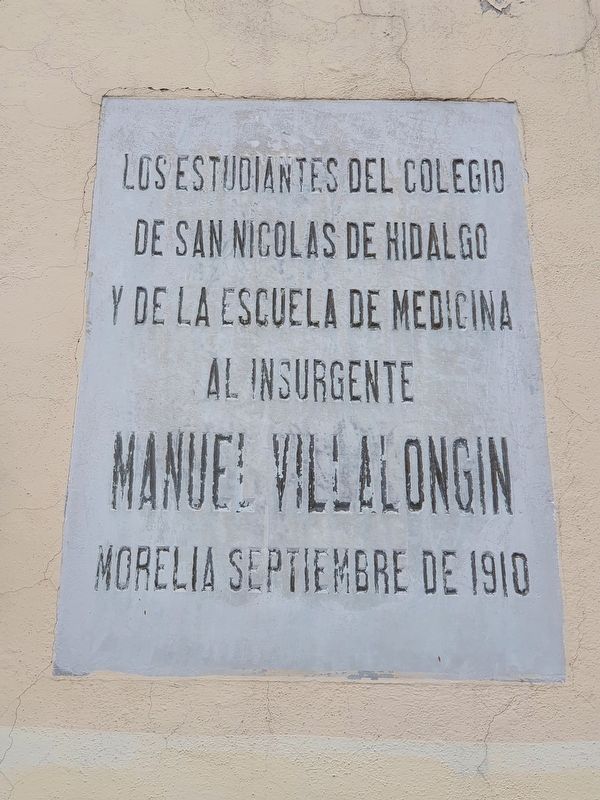 Manuel Villalongin Marker image. Click for full size.