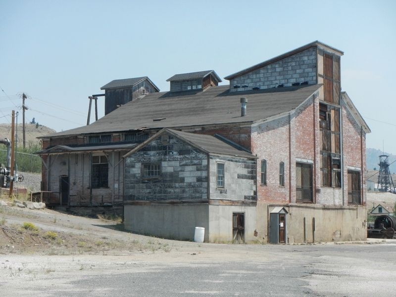 The Steward Mine Hoist Building. Click for full size. The Steward Mine Hoist Building image. Click for full size.