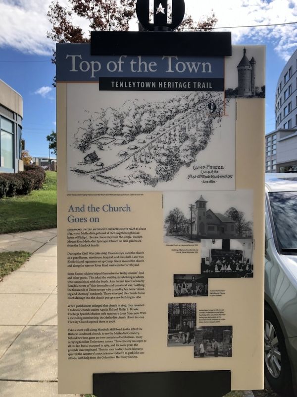 And the Church Goes on Marker image. Click for full size.