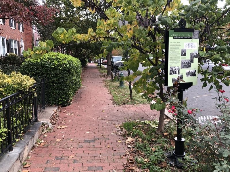 The Oldest House Marker. Click for full size. The Oldest House Marker image. Click for full size.