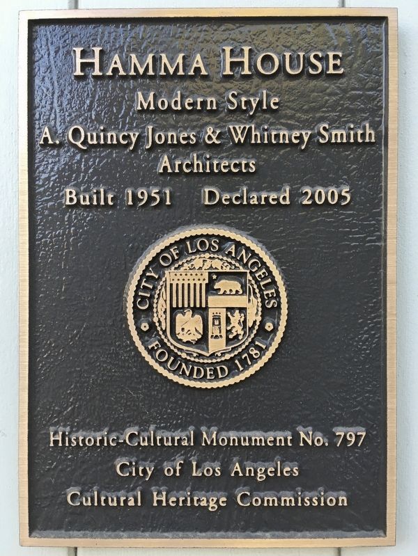 Hamma House Marker. Click for full size. Hamma House Marker image. Click for full size.