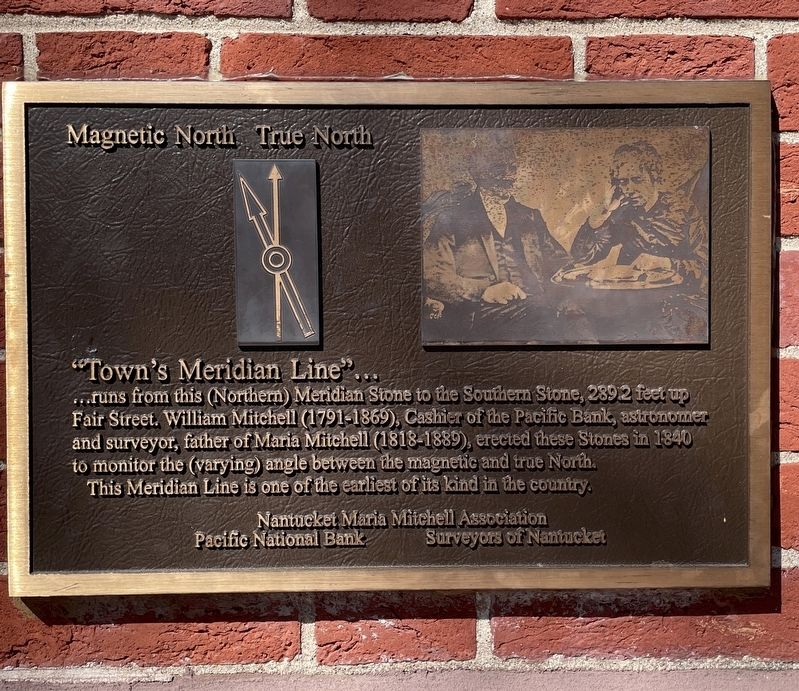 Towns Meridian Line Marker. Click for full size. Towns Meridian Line Marker image. Click for full size.