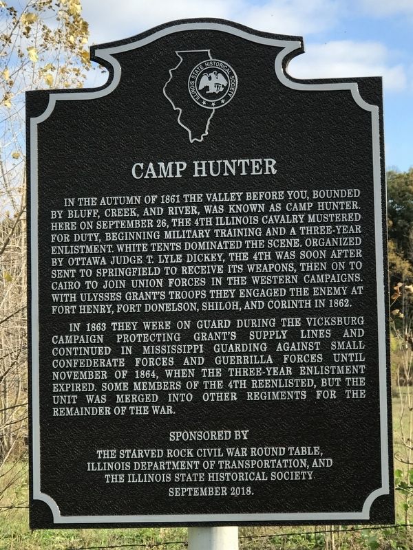 Camp Hunter Marker image. Click for full size.