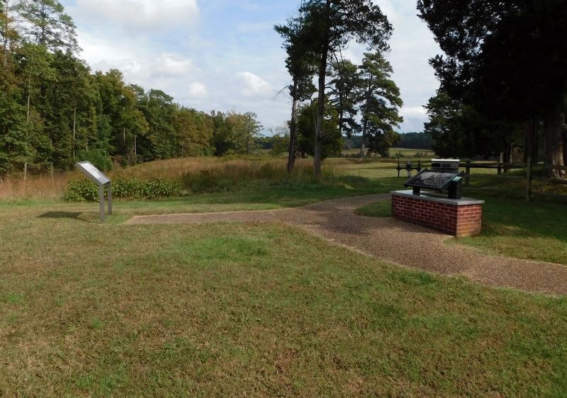 Confederate Counterattack Marker image. Click for full size.