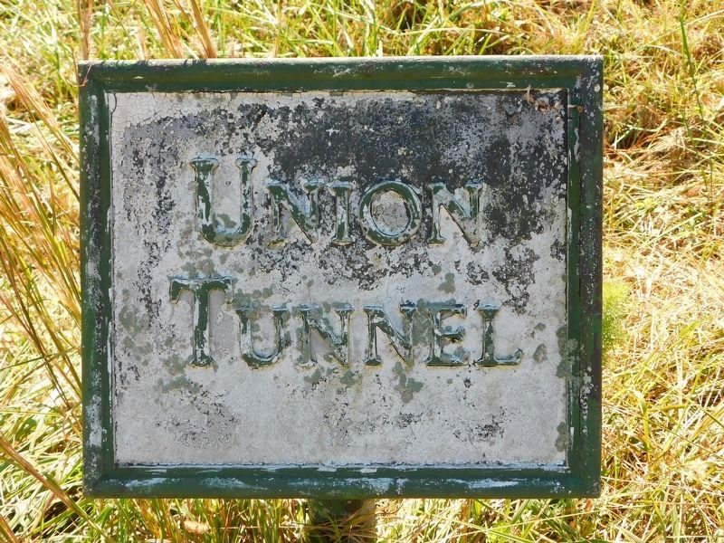 Union Tunnel Marker image. Click for full size.