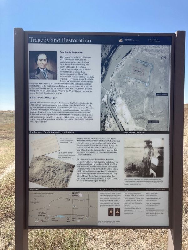 Tragedy and Restoration Marker image. Click for full size.