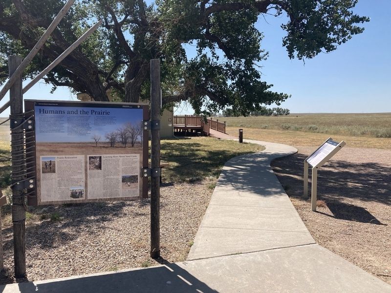Humans and the Prairie Marker. Click for full size. Humans and the Prairie Marker image. Click for full size.