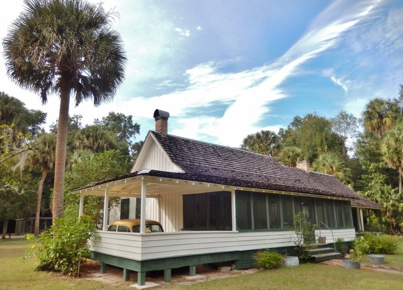 Marjorie Kinnan Rawlings House (<i>southeast elevation</i>) image. Click for full size.
