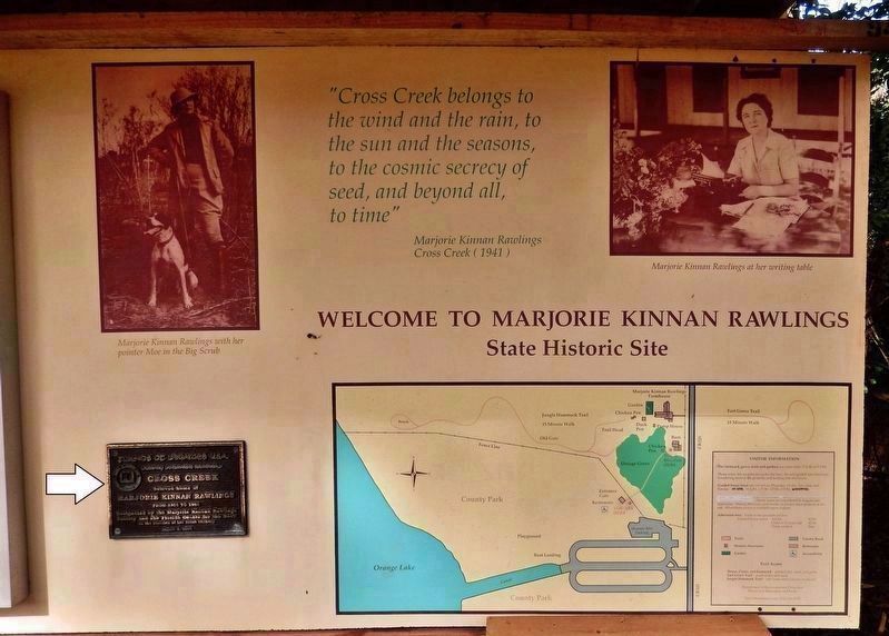 Cross Creek Marker Kiosk image. Click for full size.