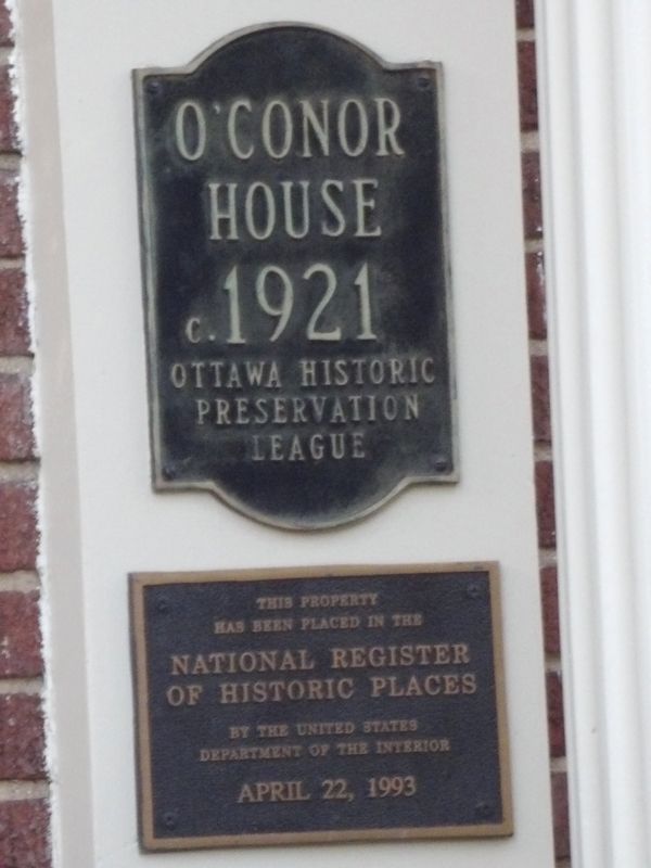 O'Conor House Marker image. Click for full size.