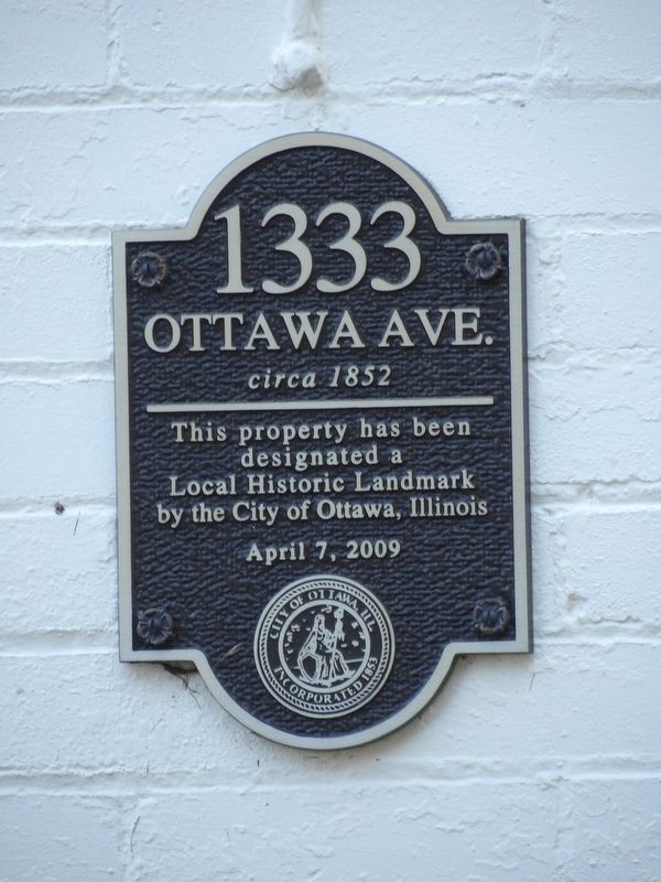 1333 Ottawa Ave. Marker image. Click for full size.
