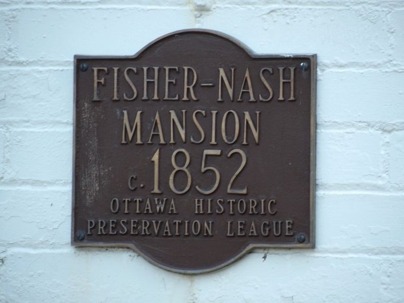 Fisher-Nash Mansion Marker image. Click for full size.