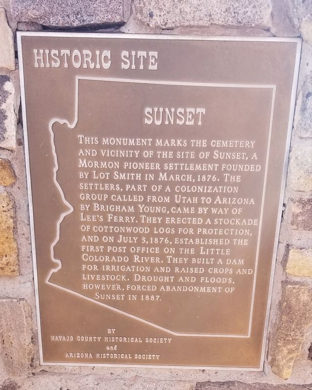 Sunset Marker image. Click for full size.
